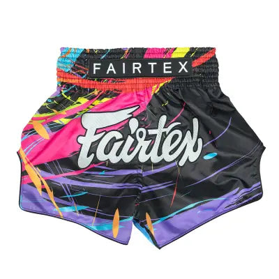 Fairtex Muay Thai Shorts - World Music (Black)