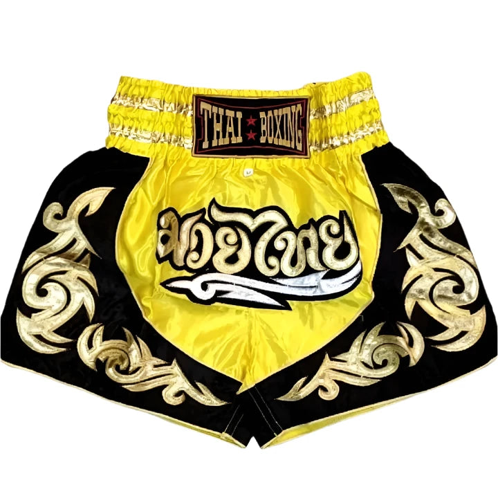 THAI BOXING - Two Tone Yellow/Black