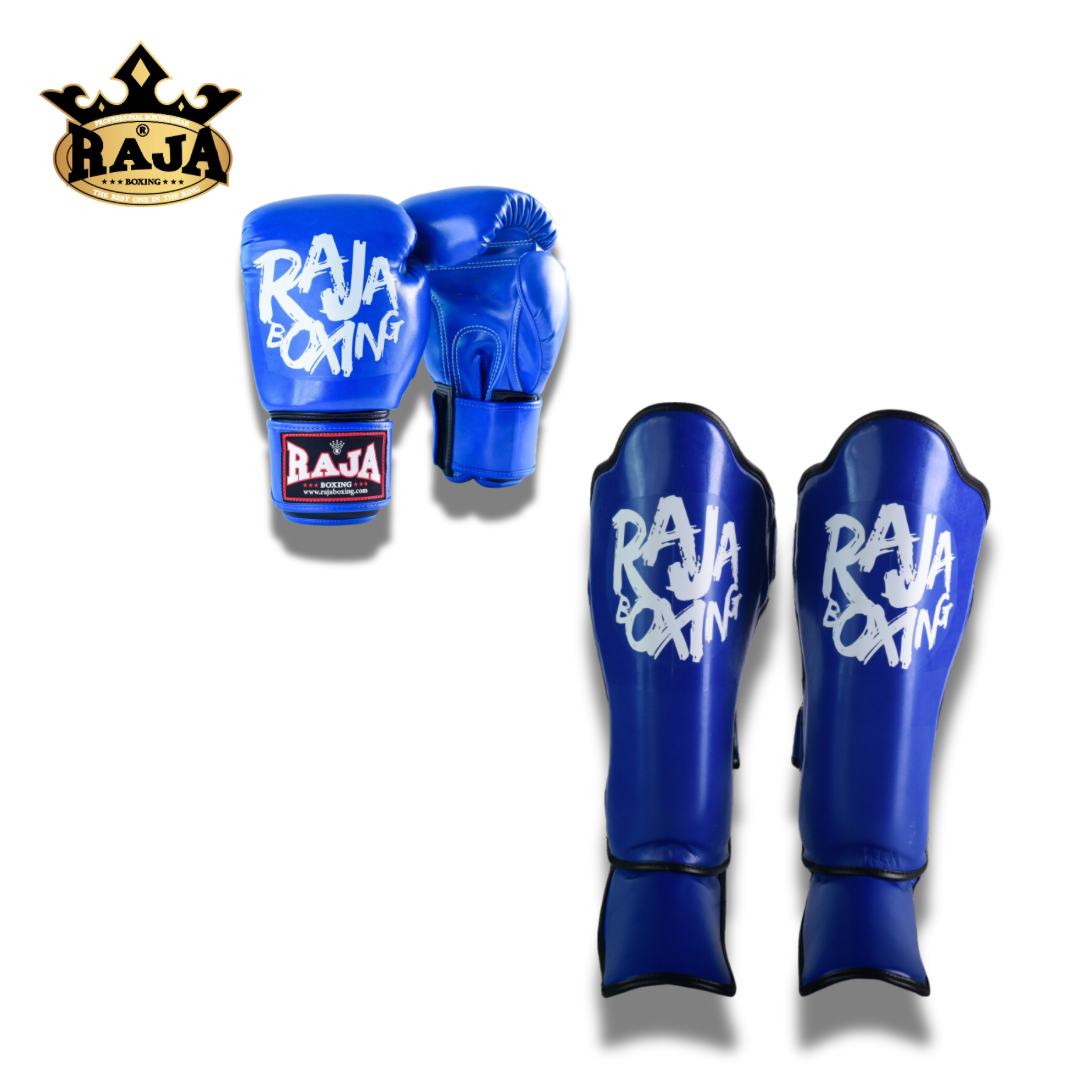 Raja Sparring Set Graff It Semi Leather Blue