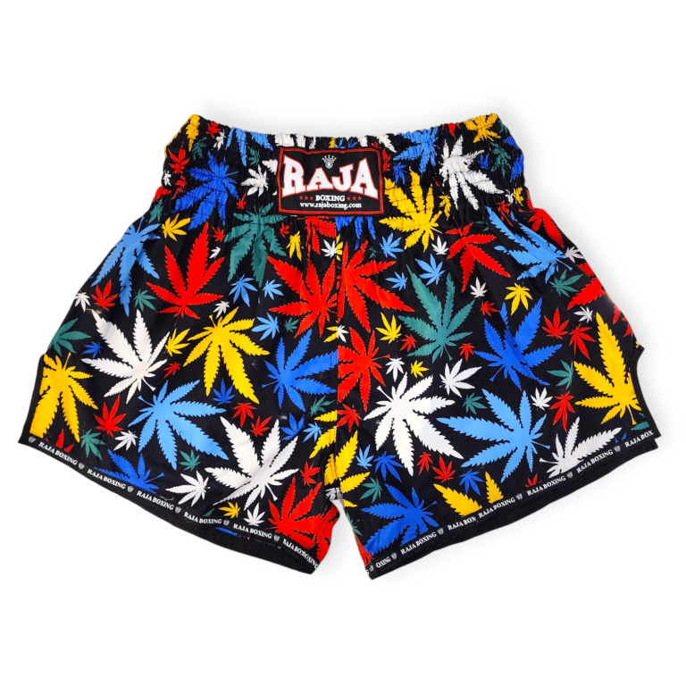 Raja Muay Thai Shorts - High leaf