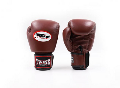 Twins Special BGVL3 Velcro Boxing Gloves Silver