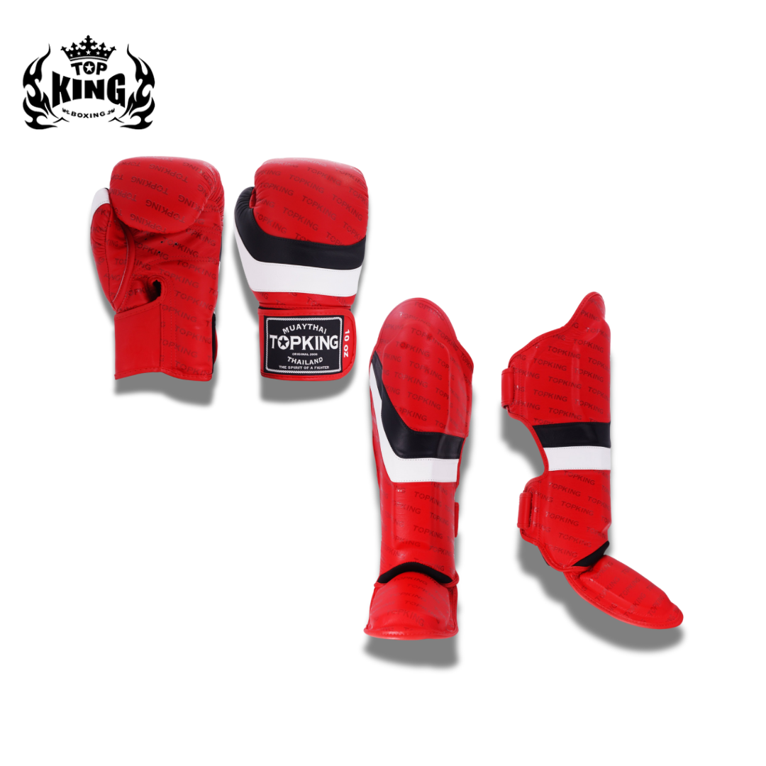 Top King Sparring Set Innovation Red