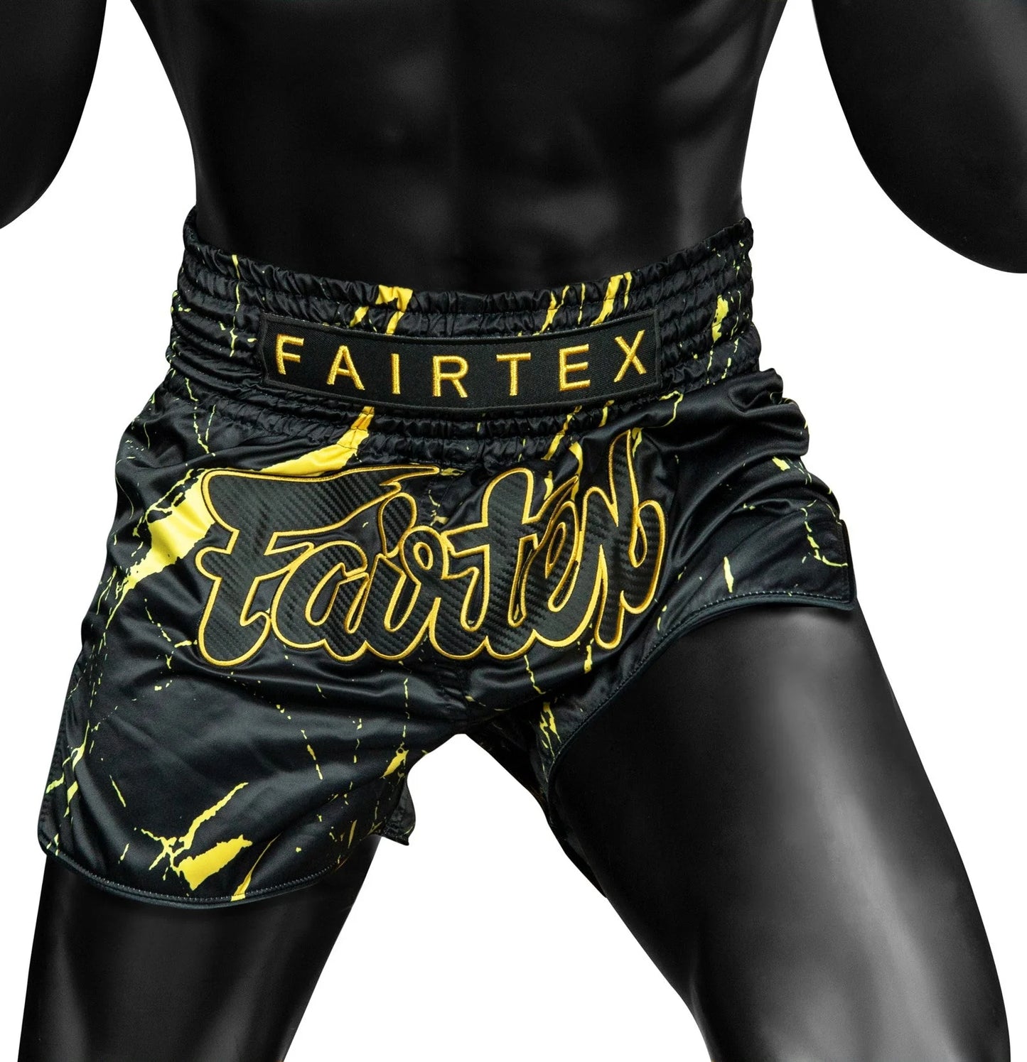 Fairtex Muay Thai Shorts - Gold Dropz