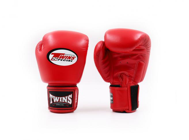 Twins Special BGVL3 Velcro Boxing Gloves Silver