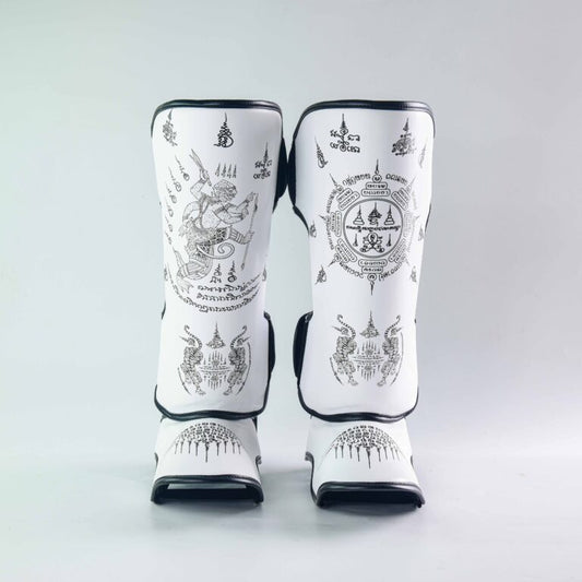 Raja Shin Guards Sakyan White