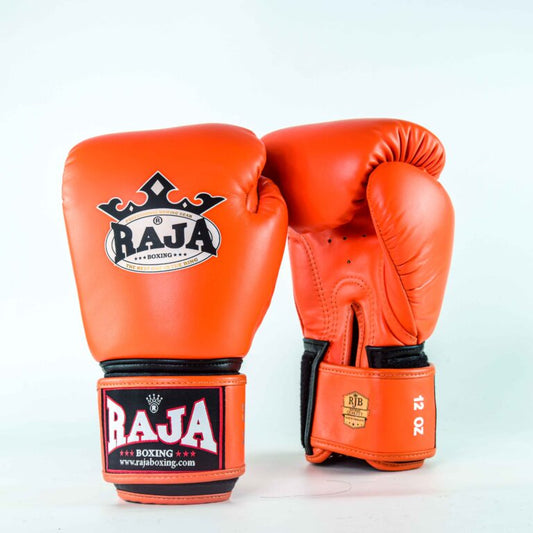 Raja Gloves - Authentic Leather Orange