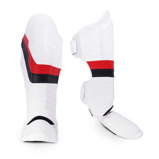 Top King Shin Guards Innovation White