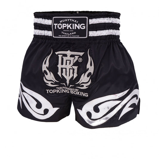 Top King Shorts Big Logo Black - KICKPUNCHELBOW