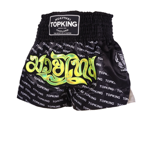 Top King Shorts Innovation Mini text Black