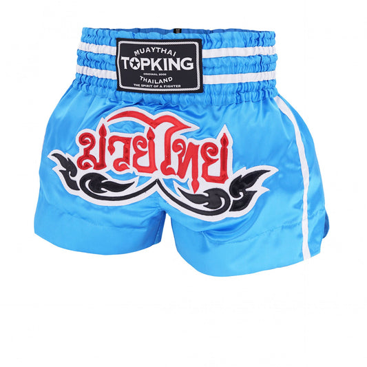 Top King Shorts Muay Thai Blue - KICKPUNCHELBOW