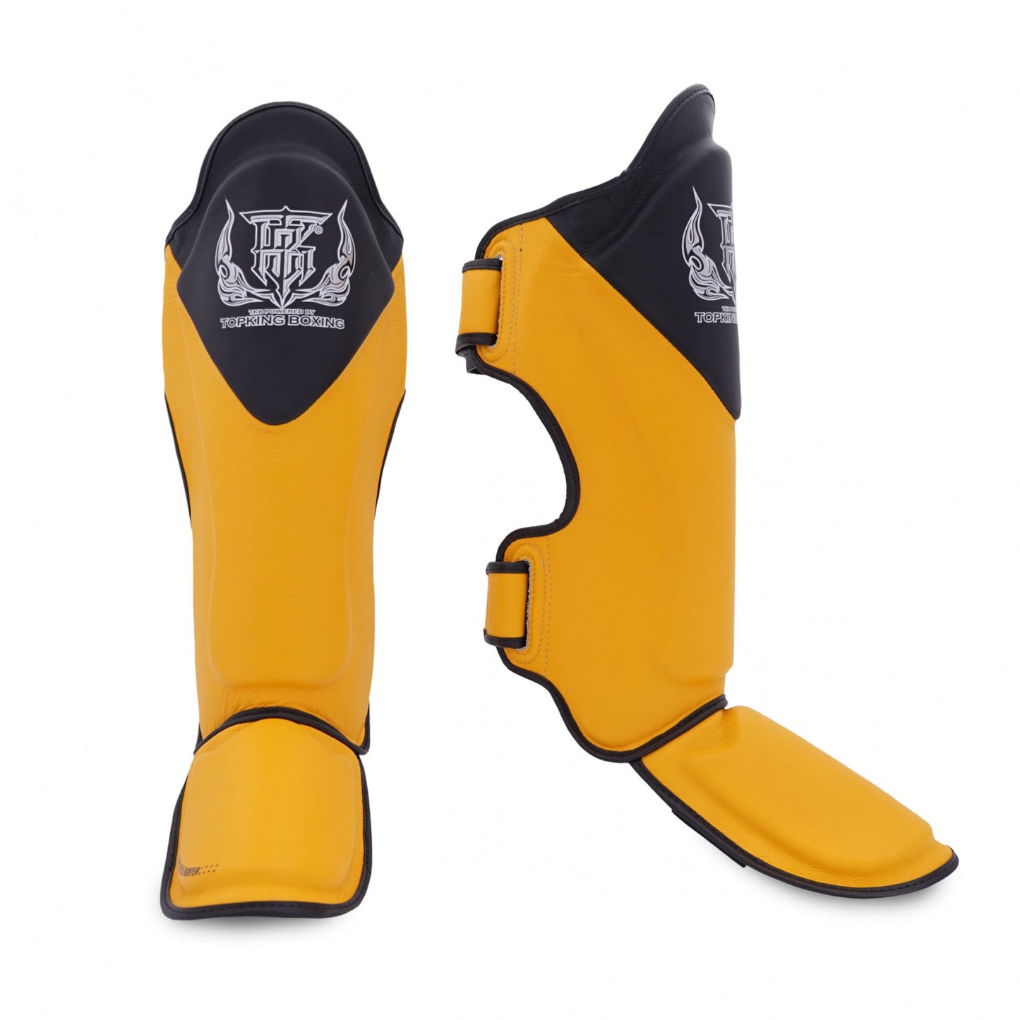 Top King Shin Guards Blend Yellow