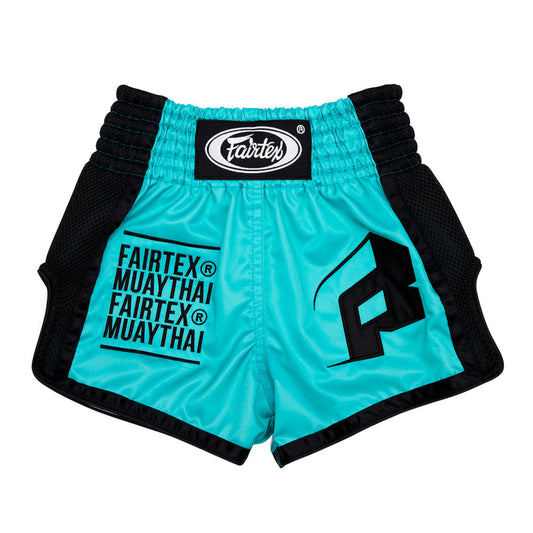 Fairtex Kids Muay Thai Shorts - BSK2107 "TURQUOISE"