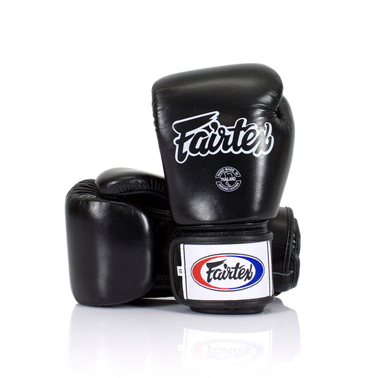 Fairtex Kids Muay Thai Universal Tight-Fit Gloves - Black