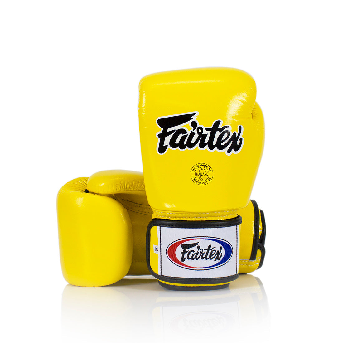 Fairtex Kids Muay Thai Universal Tight-Fit Gloves - Yellow