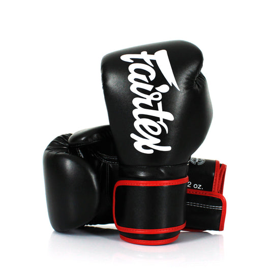 Fairtex Kids Muay Thai Microfiber Gloves  - Black