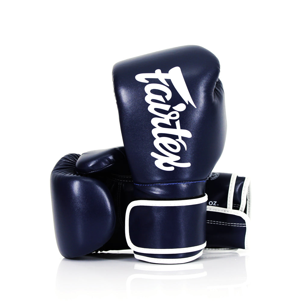 Fairtex Kids Muay Thai Microfiber Gloves  - Blue