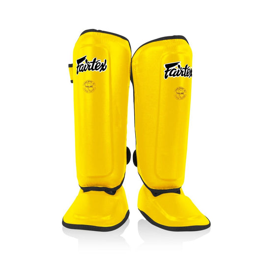 Fairtex Kids Muay Thai Shin Guards - Yellow