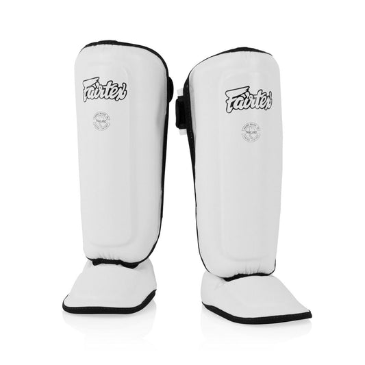 Fairtex Kids Muay Thai Shin Guards - White