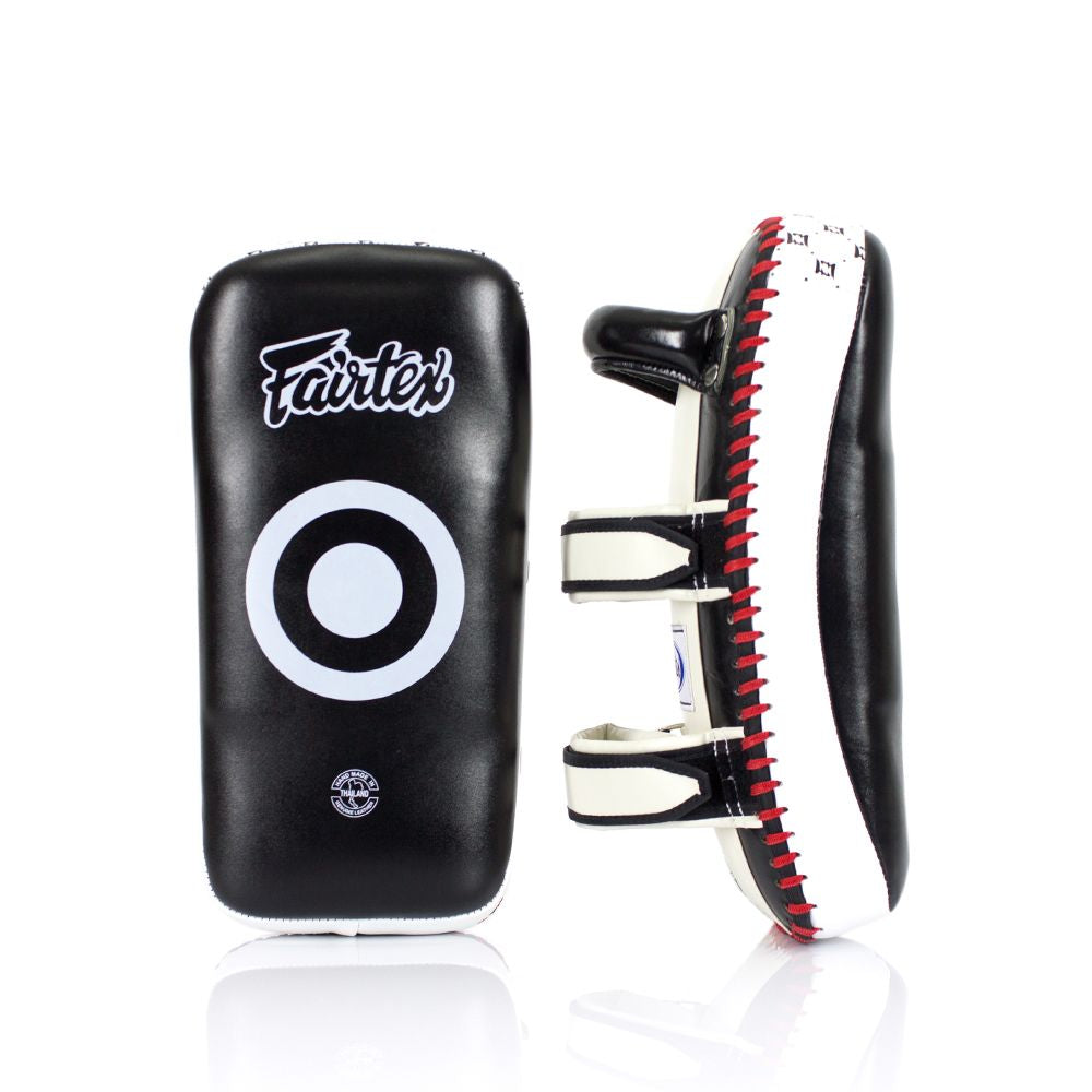 Fairtex Kicking Pads KPLC4 Curved Thai Pads - Extra Long - KICKPUNCHELBOW