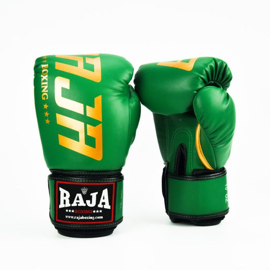 Raja Gloves - Semi Leather Big Text Series