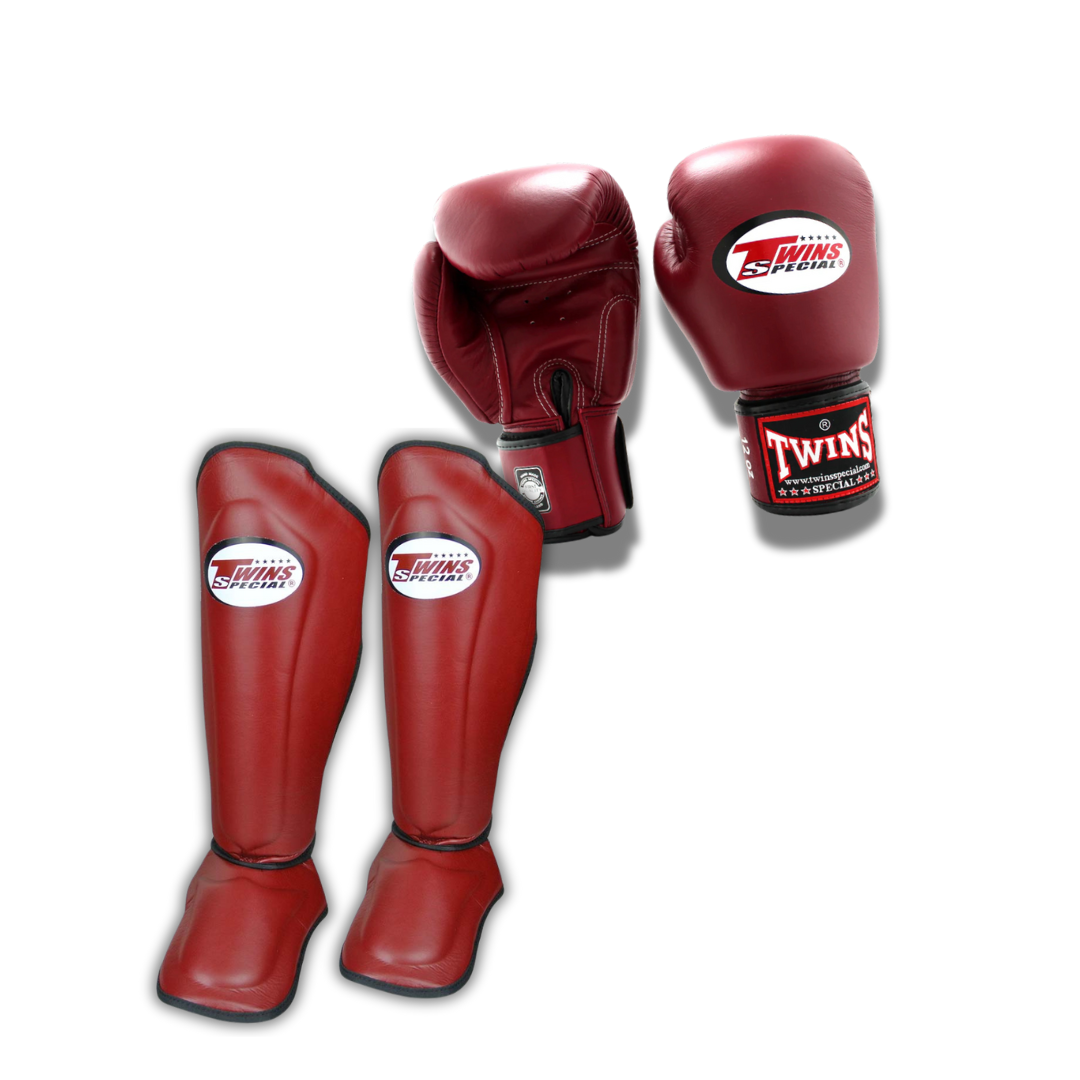 Twins Sparring Set Burgundy