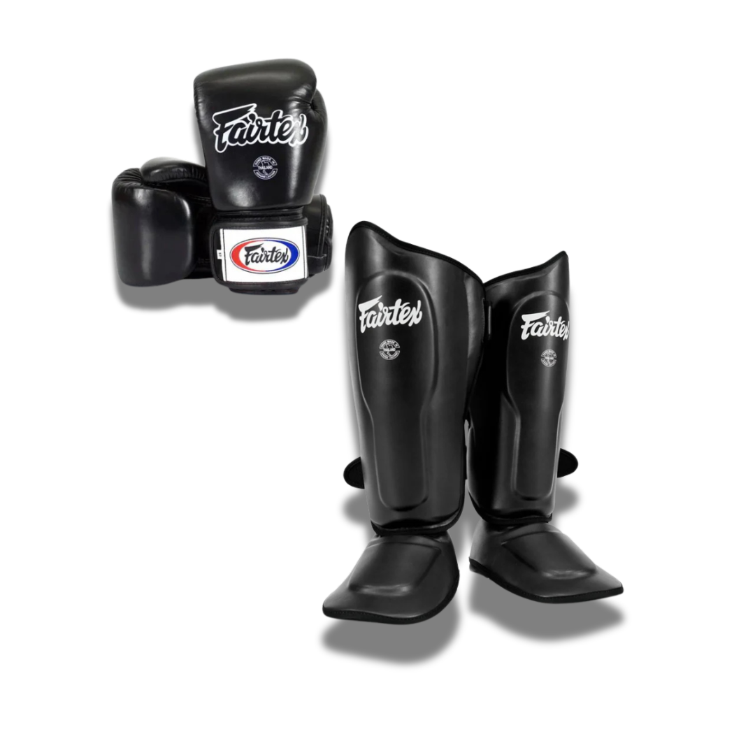 Fairtex Sparring Set Ultra Ergo Black