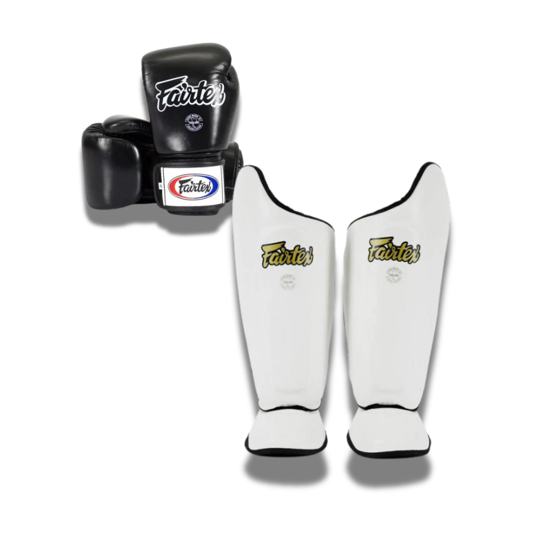 Fairtex Sparring Set SP8 White/Black