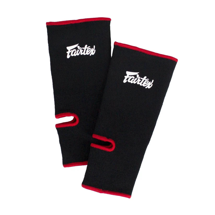 Fairtex Ankle Guards Black/Red