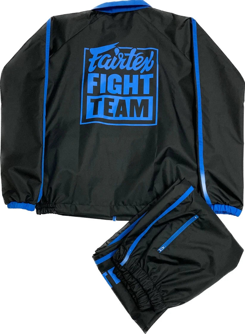 Fairtex Sauna Suit VS4 Black Blue