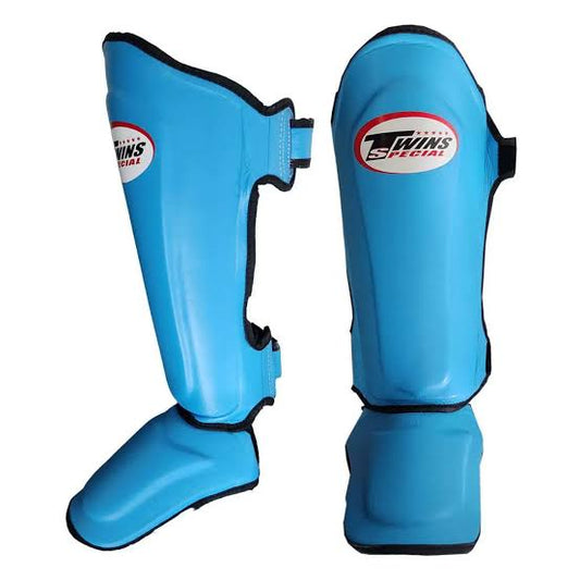 Twins Special Shin Guards SGL10 Baby Blue - KICKPUNCHELBOW