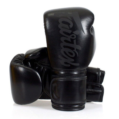 Fairtex Gloves Microfiber Gloves Solid Black