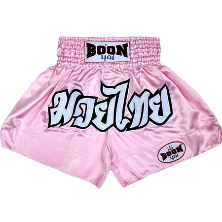 Boon Muay Thai Shorts Classic Fit Pink