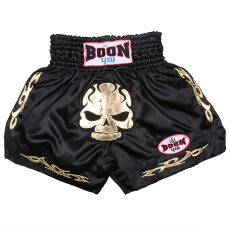 Boon Muay Thai Shorts Classic Skull - KICKPUNCHELBOW